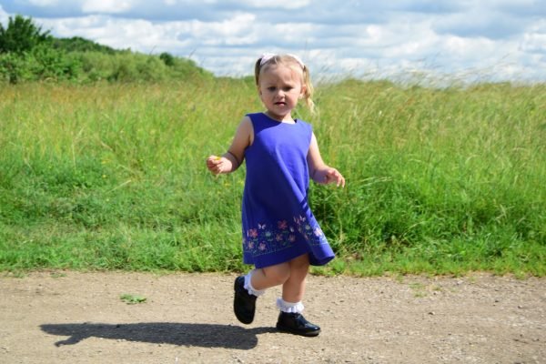 Embroidered Girls Dress