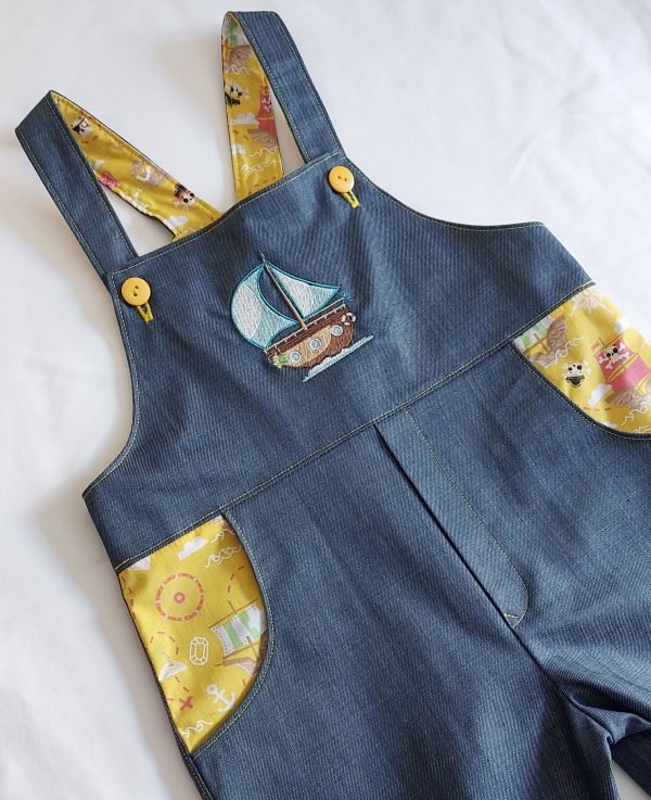 Pirate Dungaree Denim