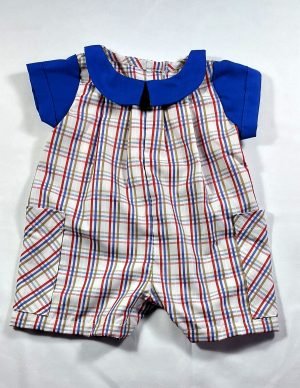 Baby Romper Suit Royal Blue