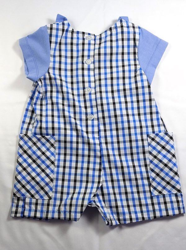 Baby Romper Suit Blue - Image 2