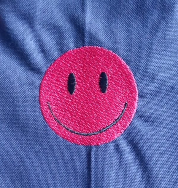 Smiley Dungaree Cotton Drill - Image 4