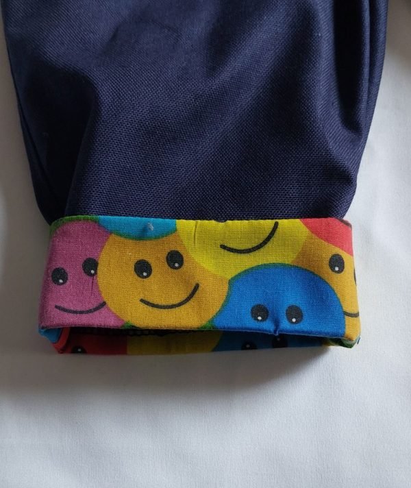 Smiley Dungaree Cotton Drill - Image 5