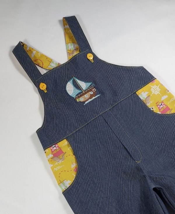 Pirate Dungaree Denim