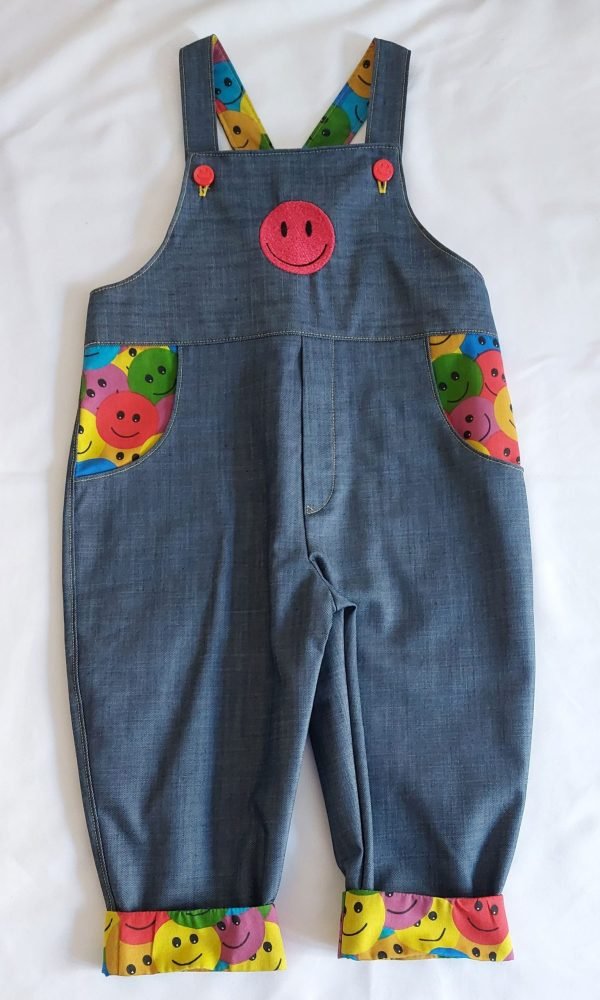 Smiley Dungaree Denim - Image 5